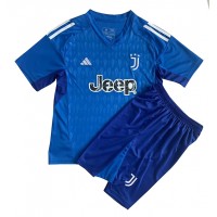 Camiseta Juventus Portero Primera Equipación Replica 2023-24 para niños mangas cortas (+ Pantalones cortos)